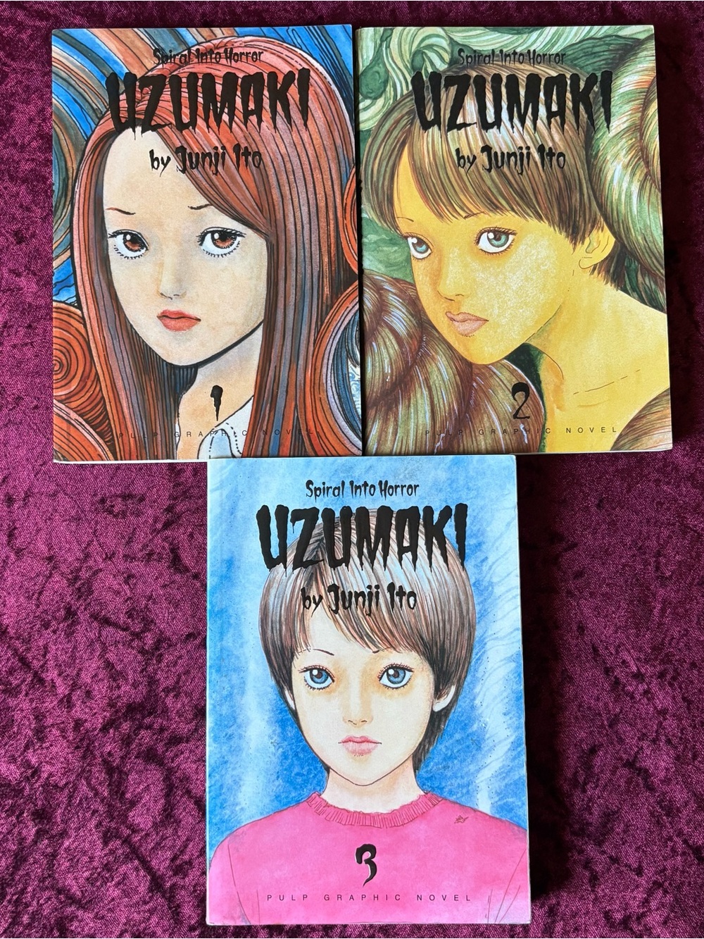 Uzumaki: Spiral Into Horror by Junji Ito, Pulp Manga